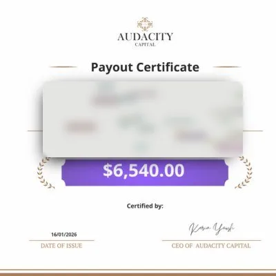Audacity Capital funded certificate