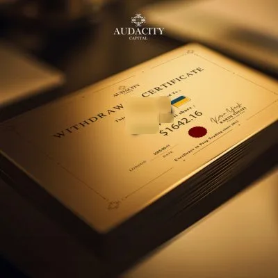 Audacity Capital payout certificate